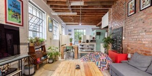 Deluxe Studio Suite, 1 Bedroom | Living area | Smart TV, video-game console, DVD player - Het Atelier (Cape Town)