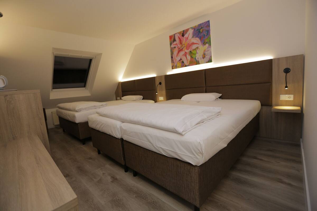 economy triple room | soundproofing, iron/ironing board, free wifi, bed sheets