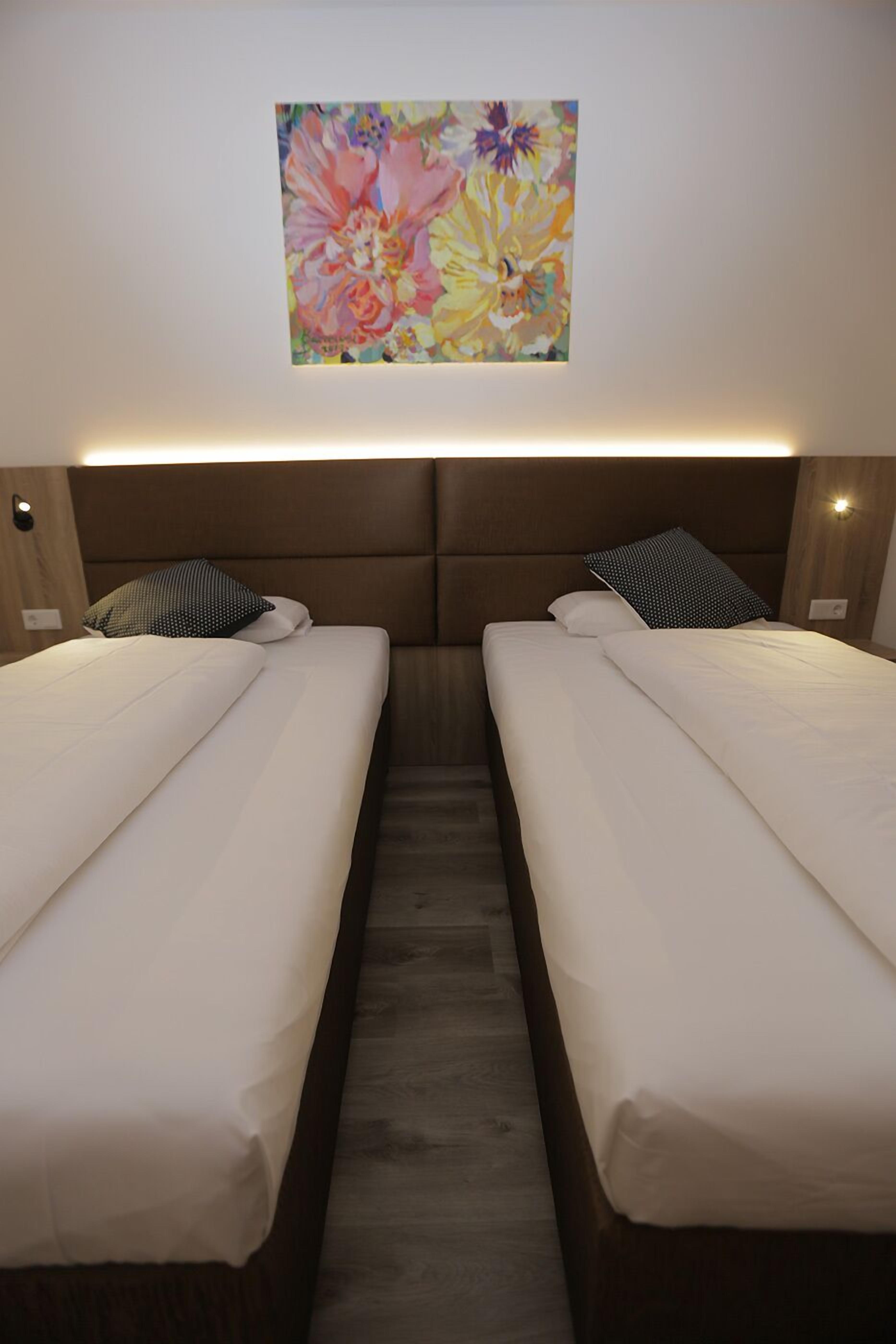economy double or twin room | soundproofing, iron/ironing board, free wifi, bed sheets