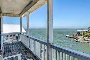 Balcony - Dog-friendly Home With Amazing Views & Spacious Deck (Dauphin Island)