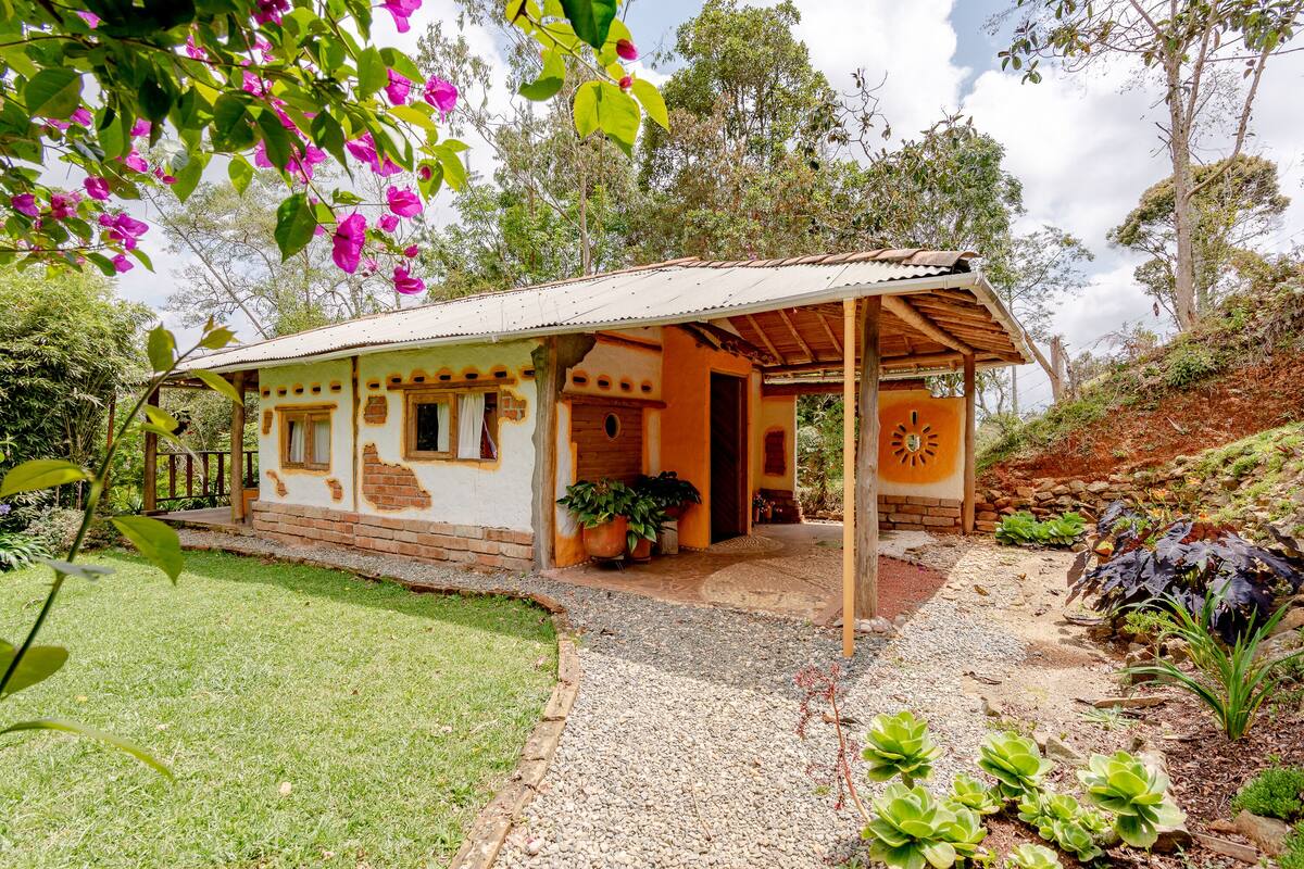 Cabana clássica (Casa Amarilla) | Vista para o jardim