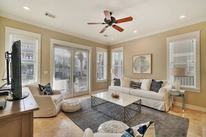 House, 4 Bedrooms | Living room | Flat-screen TV, DVD player - Endless Summer Dream by Bliss Beach Rentals (Panama City Beach)