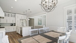 House, Multiple Beds | Private kitchen