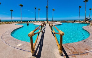 Una piscina climatizada