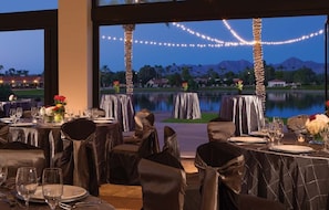 Área para banquetes al aire libre