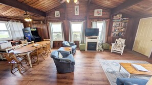 Smart-TV, Kamin, Videospiele