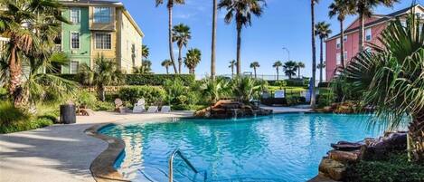 Außenpool, beheizter Pool