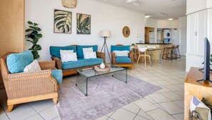 TV, offices - Kings Beach Top Floor Unit With Private Rooftop (Kings Beach)