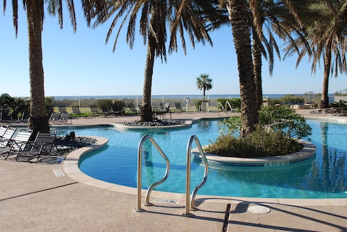 Beautiful beach view condo. Walk to the beach or the Pointe West Beach Club.