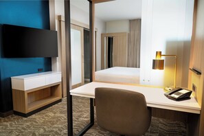 Suíte, 1 cama King | 1 quarto, escrivaninha, espaço de trabalho para notebook