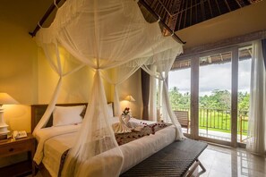 1 bedroom, in-room safe, WiFi, bed sheets - Best Rice Field View Villa at Ubud 1BR (Ubud,)