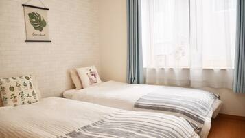 Căn hộ cơ bản | 1 phòng ngủ, bàn ủi/dụng cụ ủi quần áo, bộ trải giường