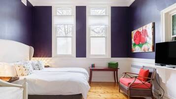 5 habitaciones y sábanas de algodón egipcio