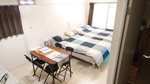 Room (up to 8 Guests, No.0) | 2 bedrooms, desk, blackout curtains, iron/ironing board - Hostel Fukuoka.com Hakata (Fukuoka)