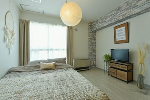 公寓 | 1 間臥室、熨斗/熨衣板、免費無線上網、床單
