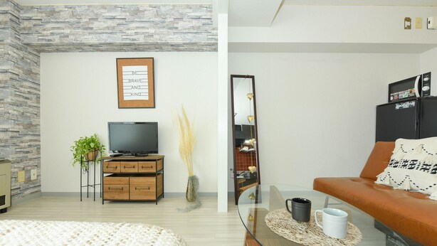 Departamento | 1 habitación, tabla de planchar con plancha, wifi gratis y ropa de cama 