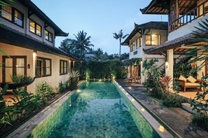 Pool - 9 rooms for group at Ubud (Kecamatan Ubud,)