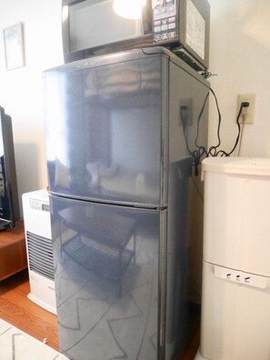 アパートメント | 専用簡易キッチン | 冷蔵庫、電子レンジ、コンロ、電気ポット