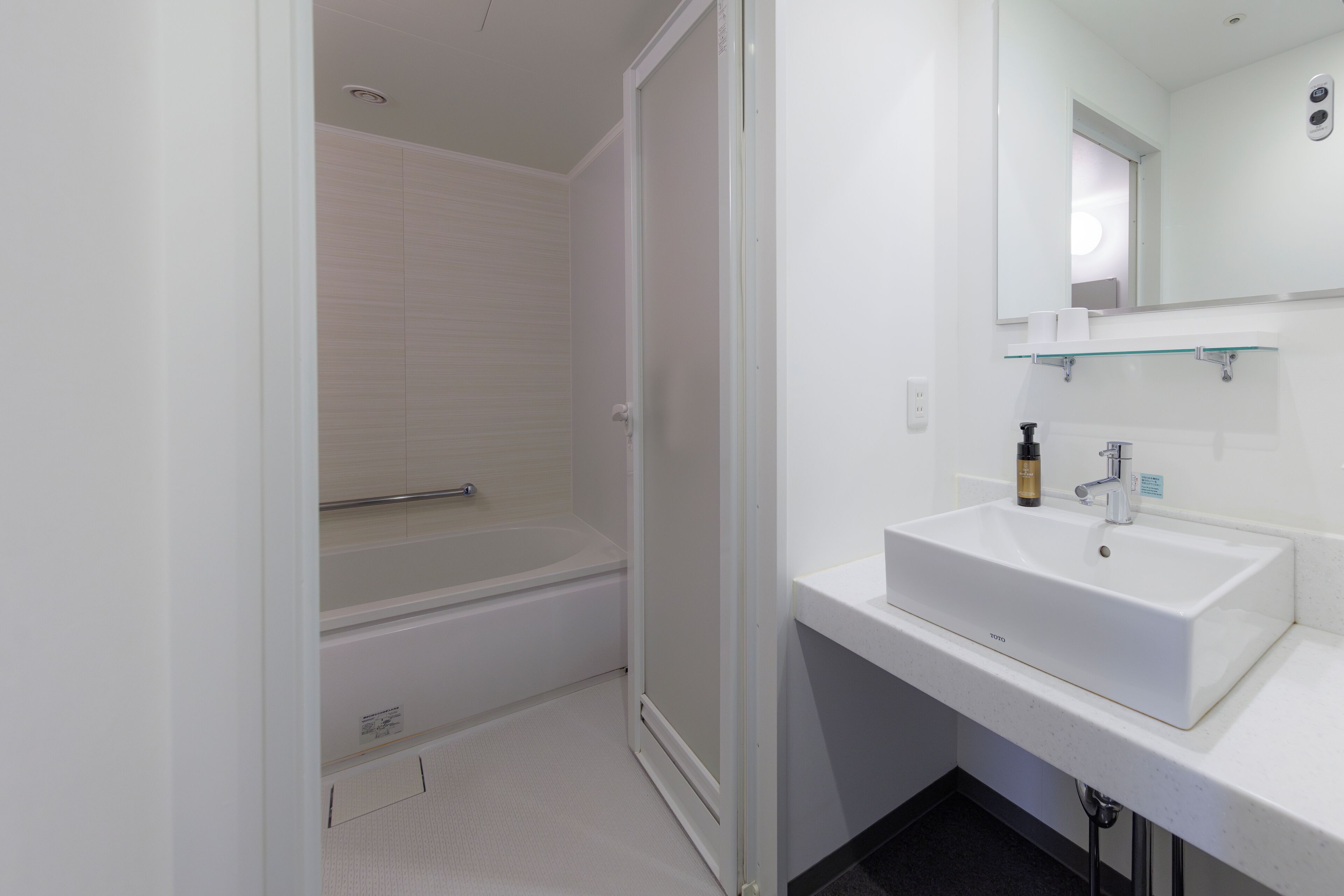 1 bedroom, desk, laptop workspace, iron/ironing board