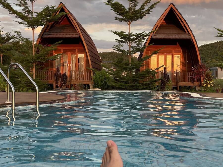 Outdoor pool