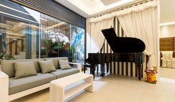 Sala de estar en el lobby