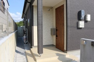 Entrada de la propiedad