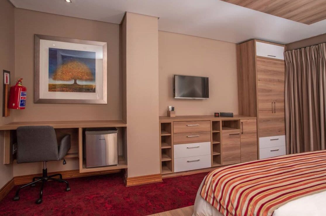 luxury double room | in-room safe, blackout curtains, soundproofing, iron/ironing board
