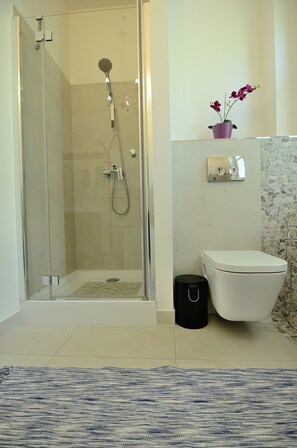 Apartment | Dusche im Bad