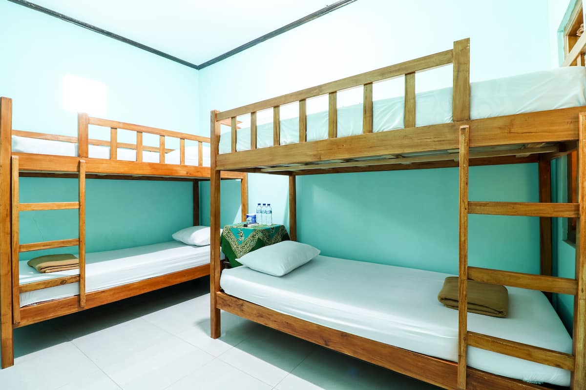 Shared Dormitory | Desk, laptop workspace, free WiFi