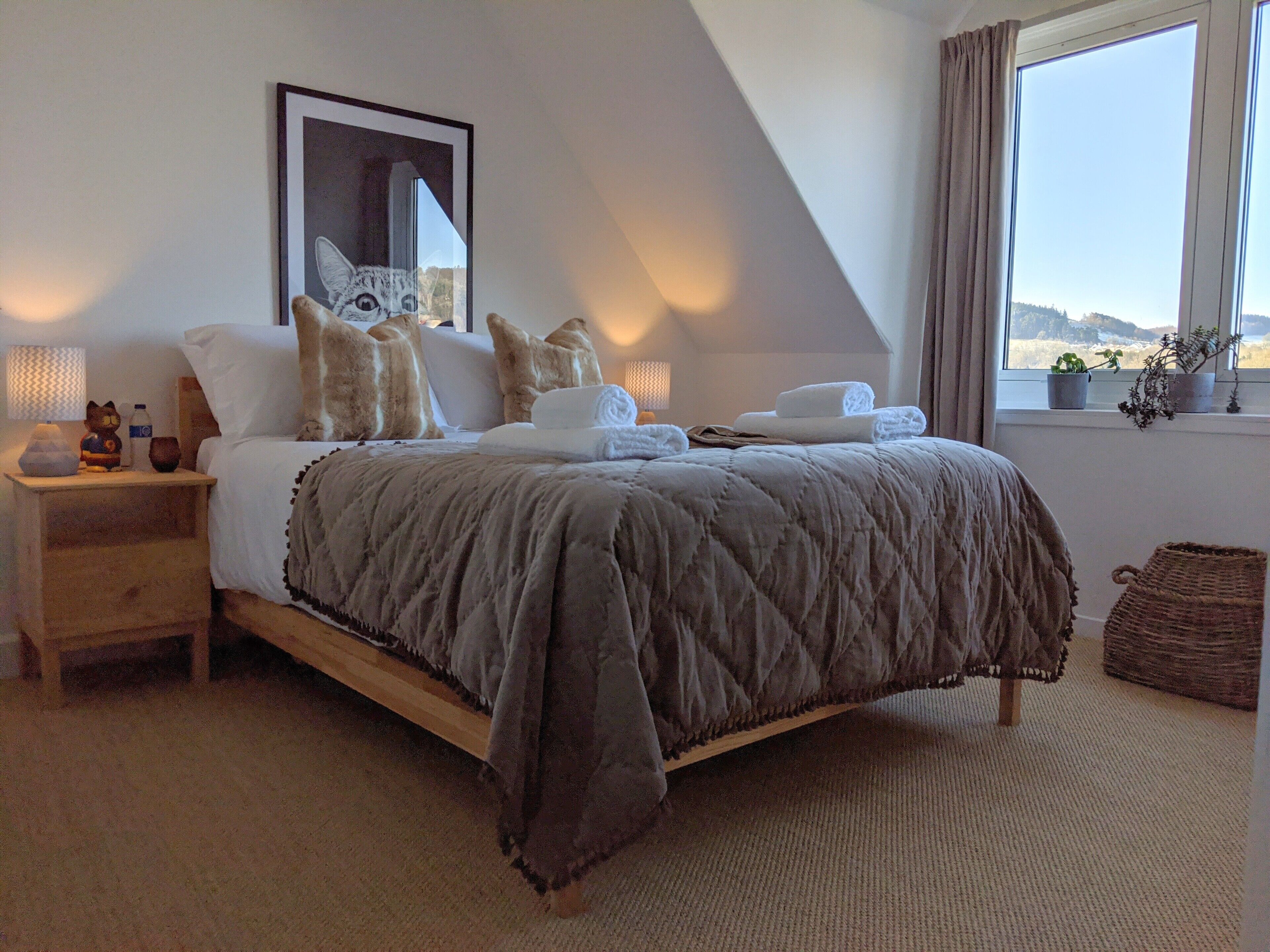 2 bedrooms, iron/ironing board, travel crib, free WiFi