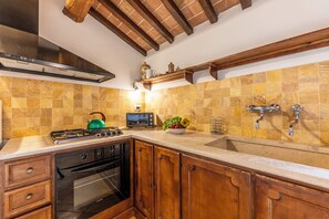 Microwave, oven, dishwasher, coffee/tea maker