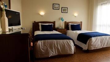 Twin Room, 2 Twin Beds | Down comforters, desk, cribs/infant beds, free WiFi