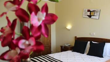 Double Room, 1 Double Bed | Down comforters, desk, cribs/infant beds, free WiFi