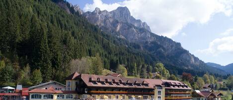 Overnatningsstedets facade