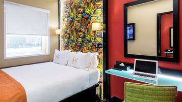 1 habitación y ropa de cama de alta calidad