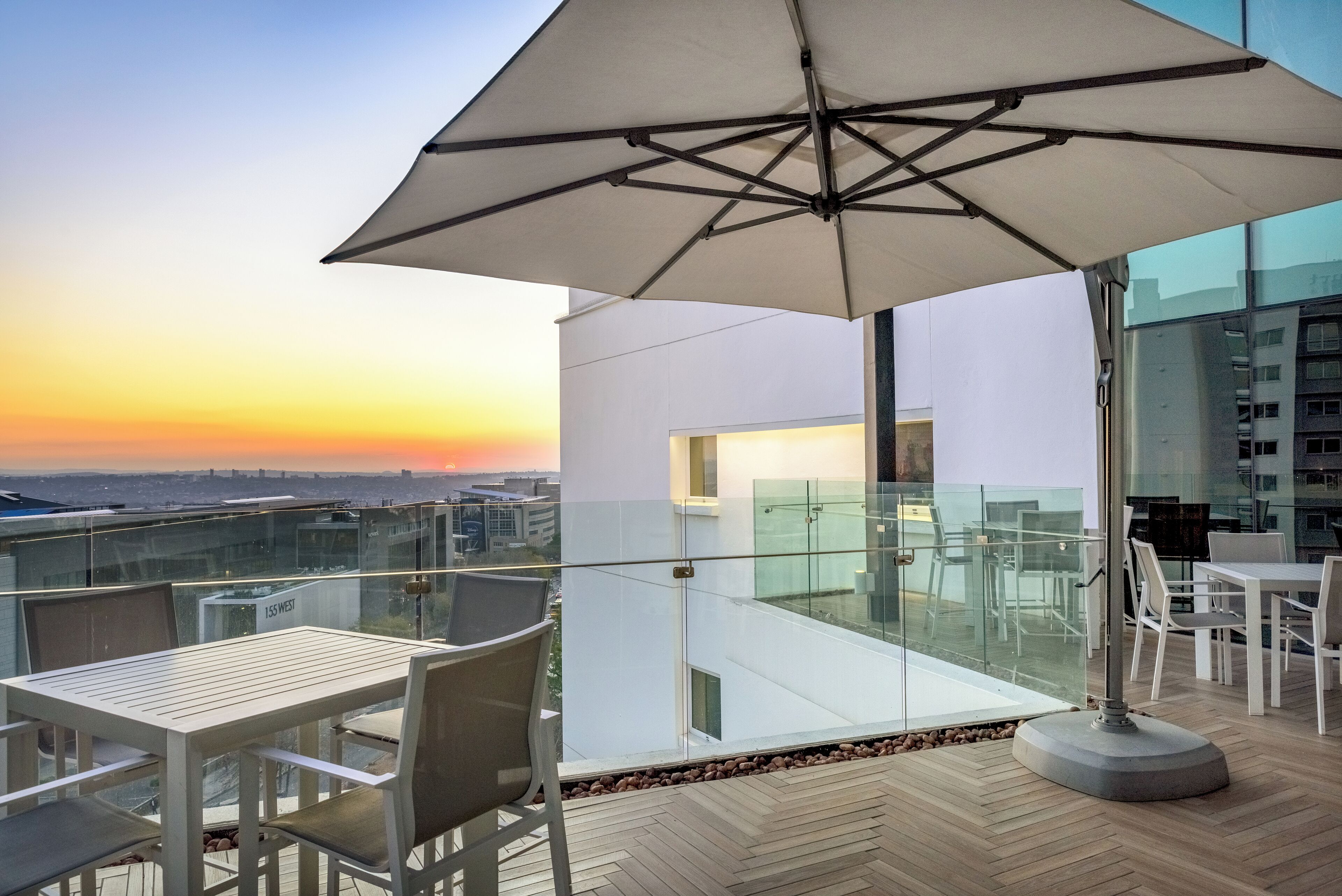 Vista desde la propiedad