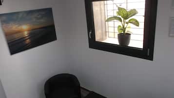 Área de estar no saguão