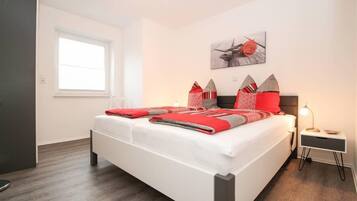 Apartemen | 2 kamar tidur, brankas, Wi-Fi gratis, dan seprai linen