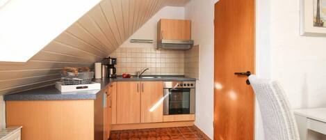 Apartment | Private kitchen | Fridge, oven, stovetop, dishwasher