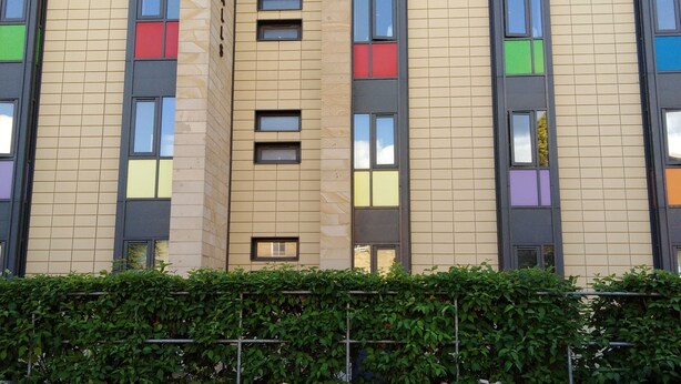 Fassade der Unterkunft