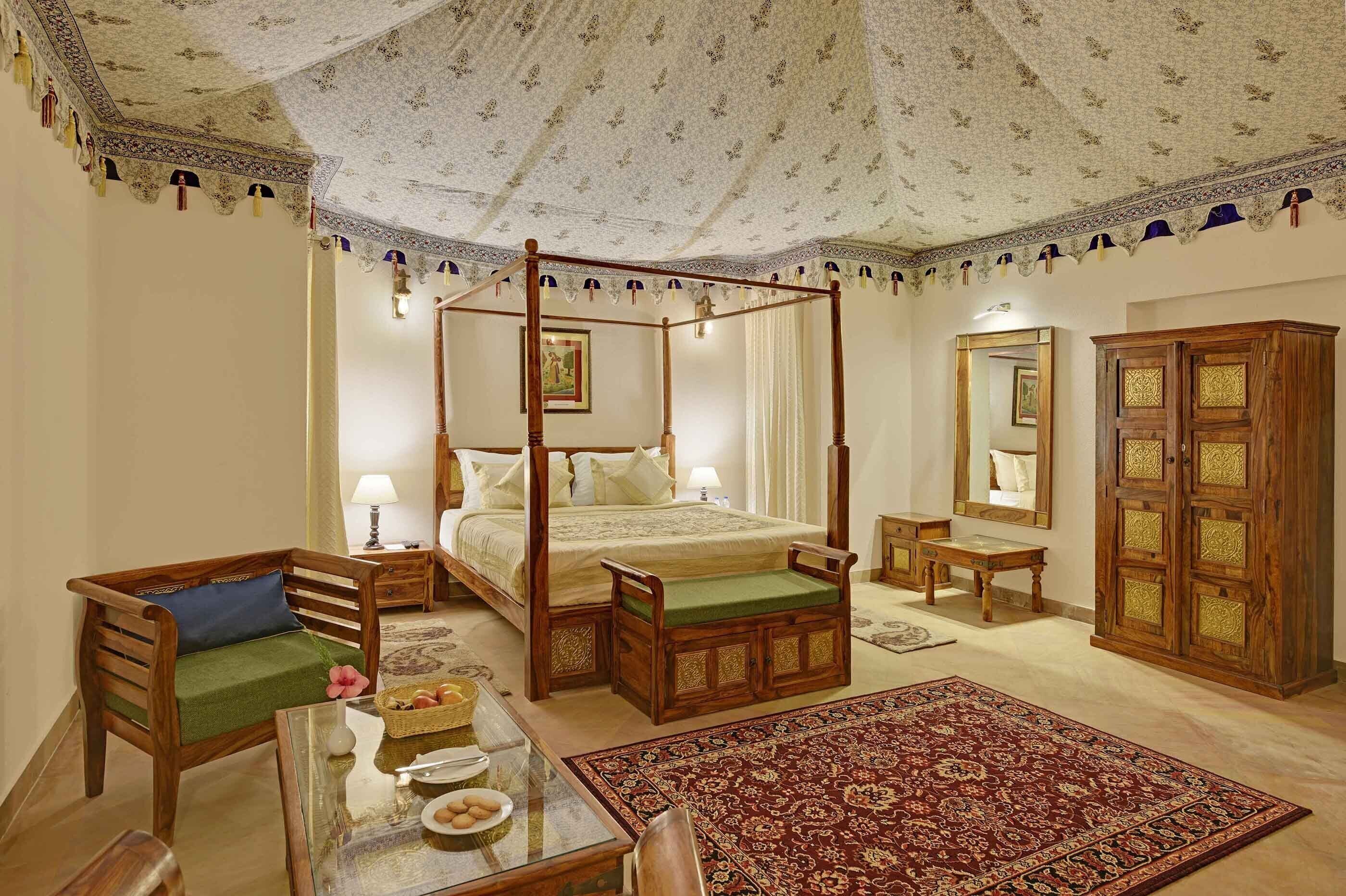 Luxury Tent | 1 bedroom, hypo-allergenic bedding, pillow-top beds, minibar