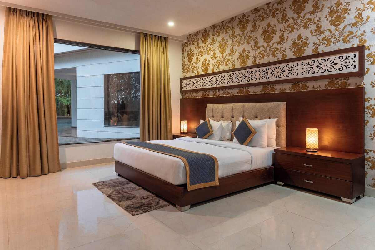 Casa de campo de lujo | 1 dormitorio y ropa de cama hipoalergénica