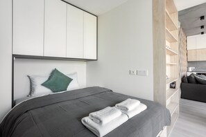 Appartamento Design | 1 camera, lenzuola Frette, biancheria da letto di alta qualità