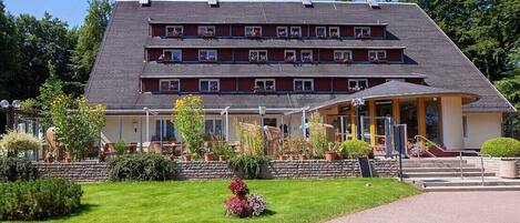 Facciata della struttura