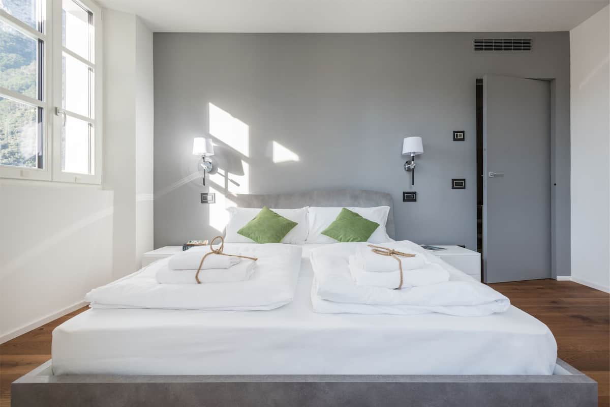Iron/ironing board, WiFi (free), bed sheets