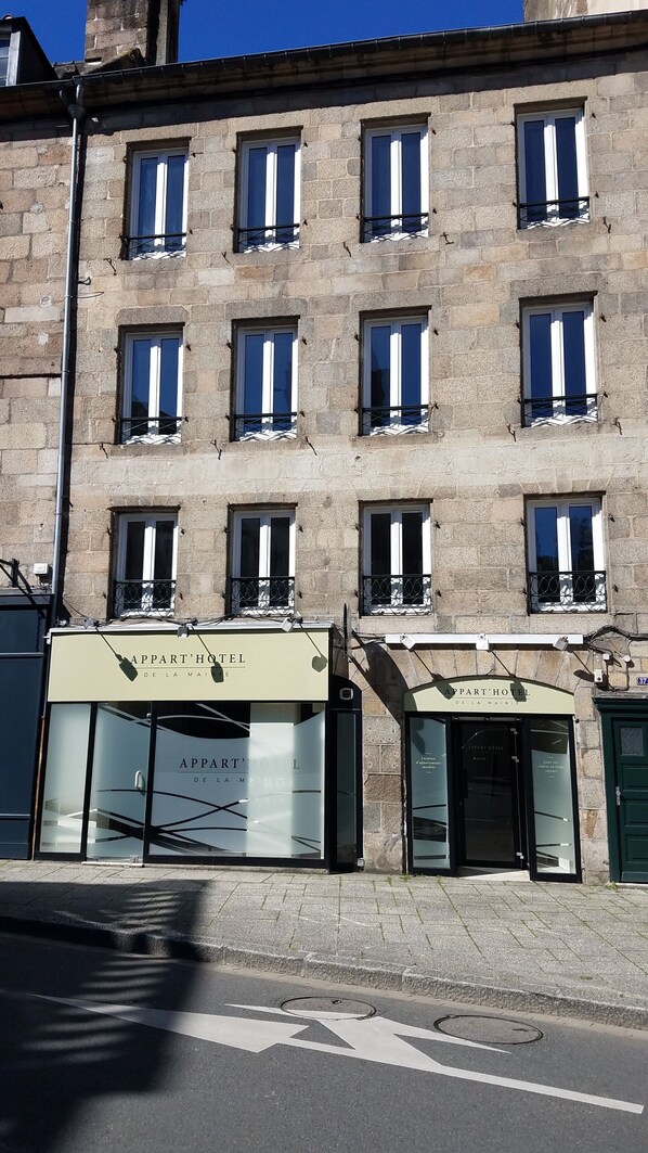 Fassade der Unterkunft