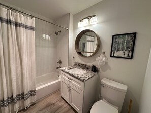 Bathroom - Full Renovated 1br -walk To Gondola & Kids Ski Free 1 Bedroom Condo by RedAwning (Keystone)