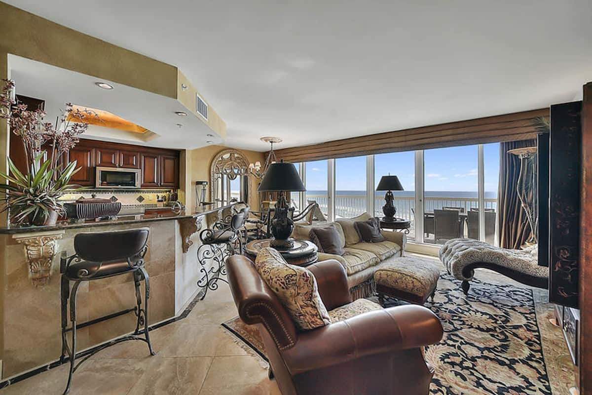 Condo, 3 Bedrooms | Living room | Flat-screen TV, DVD player