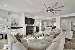 House, Multiple Beds | Living room