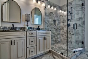 House, Multiple Beds | Bathroom | Towels, soap - The Pelagic Blue by Five Star Properties (Santa Rosa Beach)